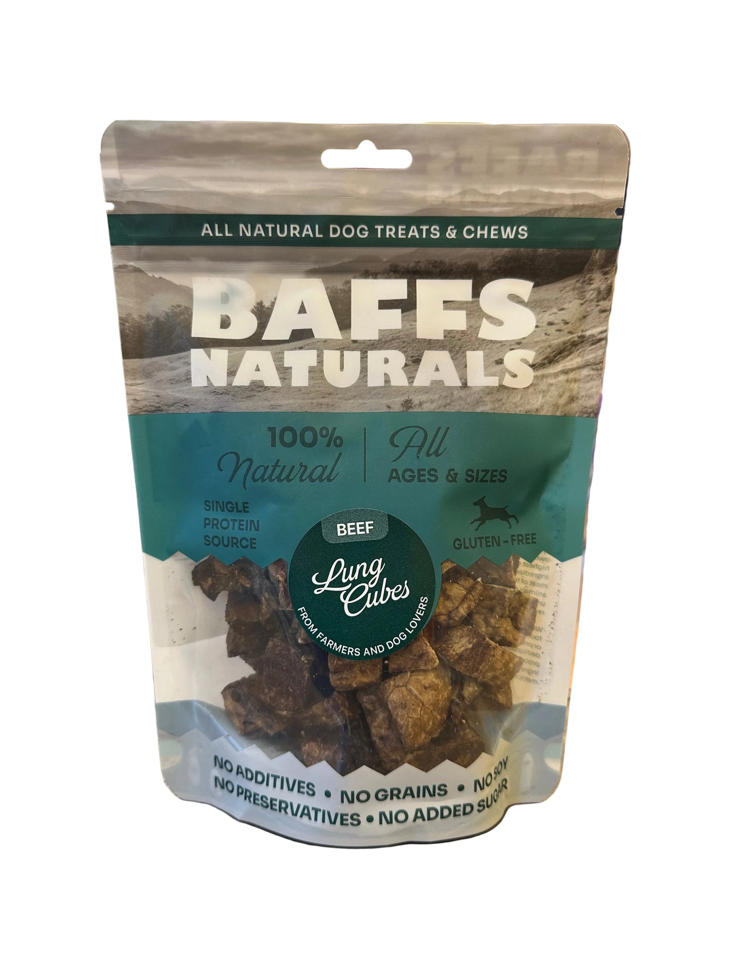 Cubos de pulmón de ternera - 100g