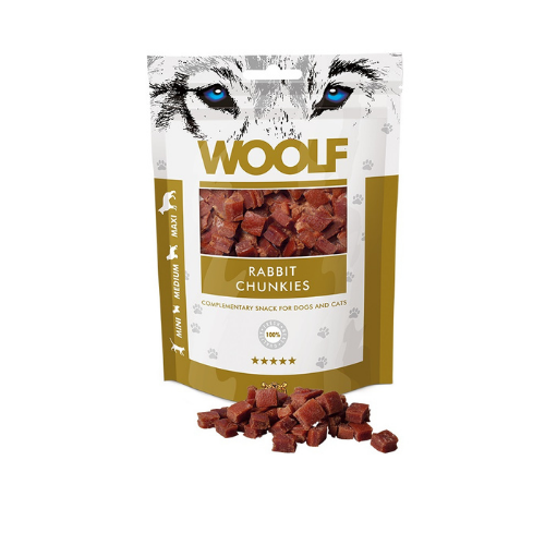 Dados de Conejo Woolf - Snacks Para Perros y Gatos