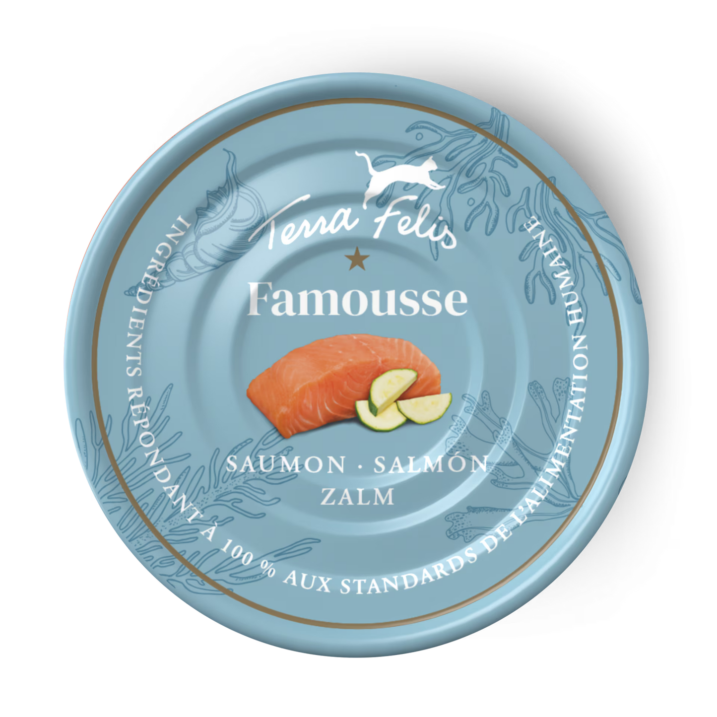 TERRA FELIS FAMOUSSE: Mousse de salmón sin cereales