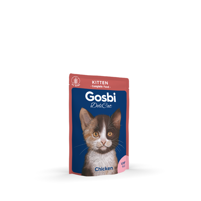 Gosbi | Delicat Kitten Chicken | Pollo para gatitos 70g