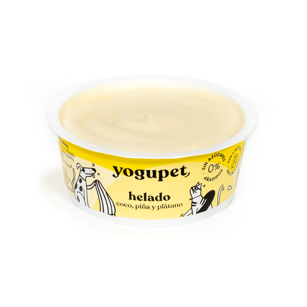 Yogupet helado TROPICAL - Coco, Piña y Plátano 🌴 🥥🍍🍌