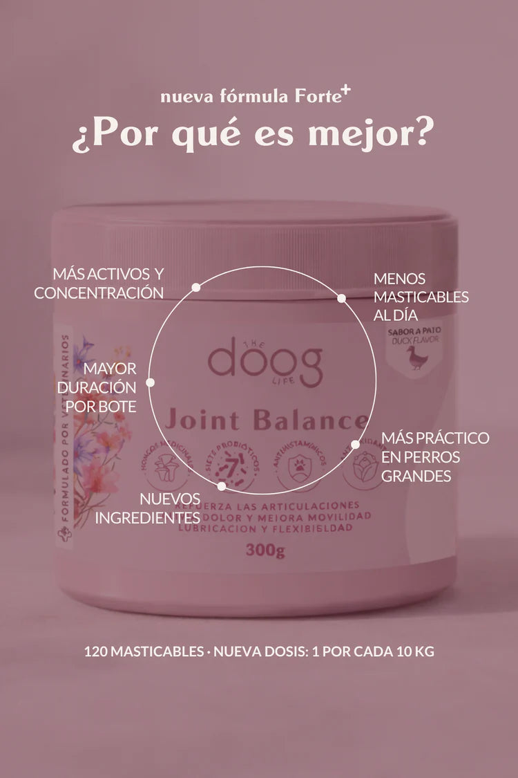 Doog Life | Suplemento articular perros y gatos | Bote 120 Masticables
