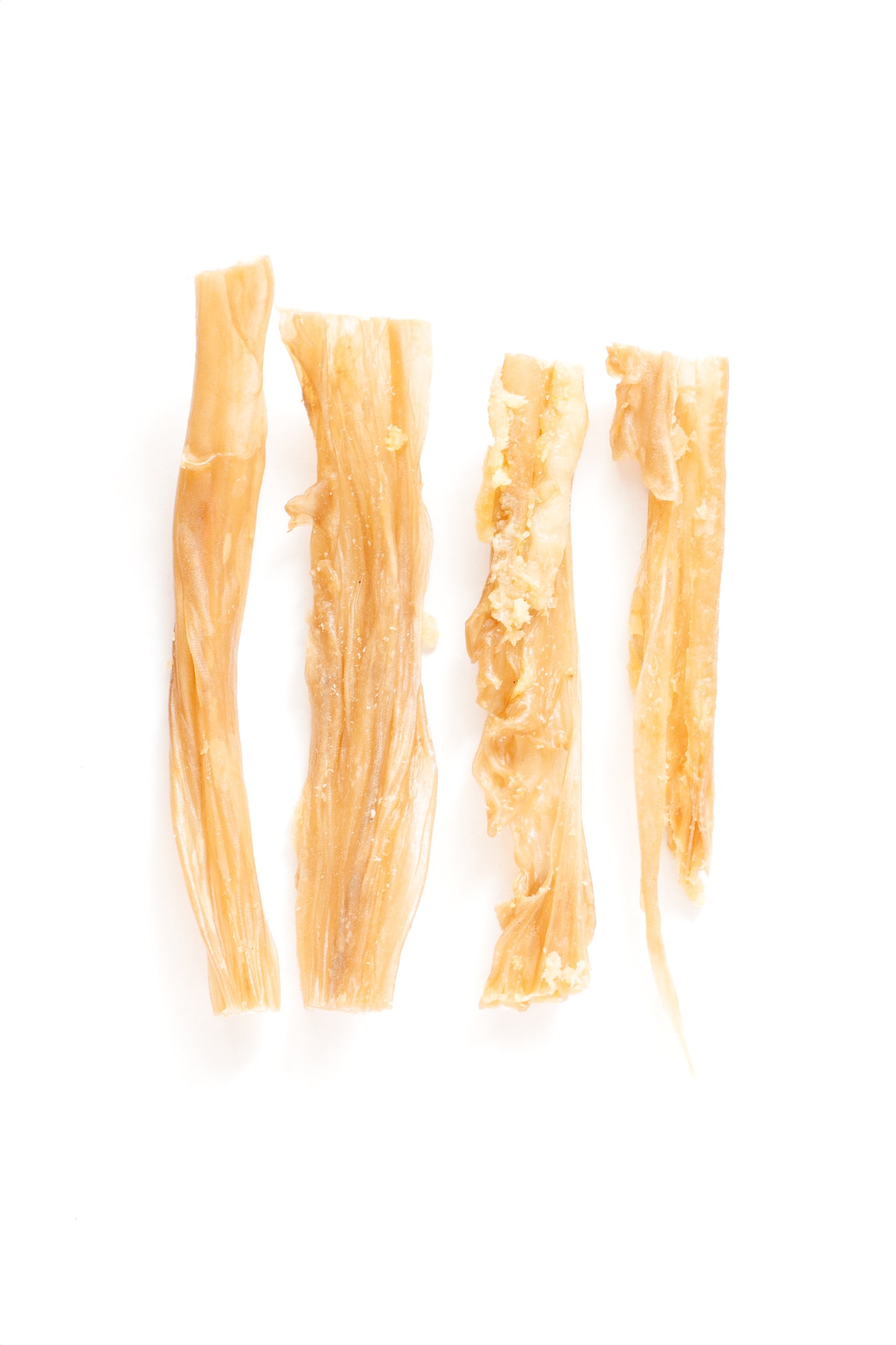 Hairless rolled rabbit skin