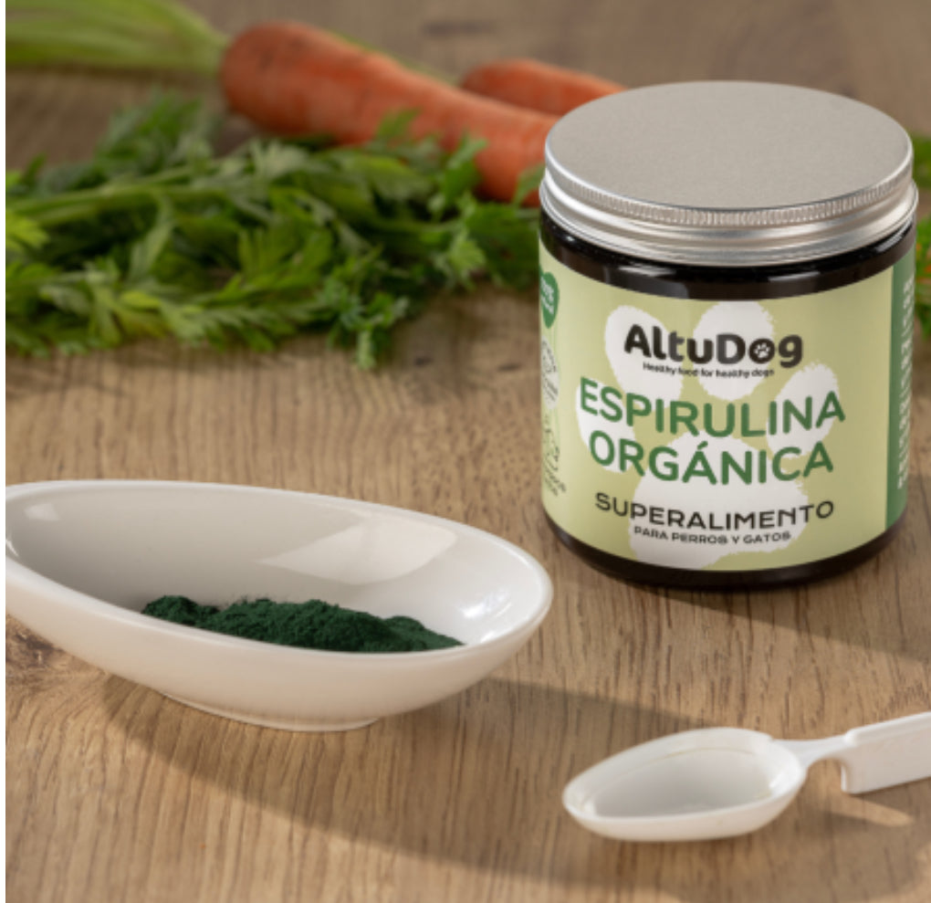 Espirulina BIO, 100g para perros - Altudog