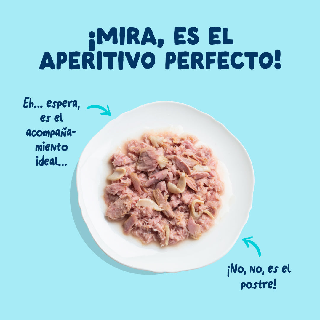Edgard & Cooper Filetes de atún con calamar sin cerales para gatos 70g