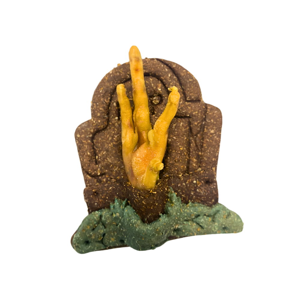 Caixa de Halloween - Caixa de 6 biscoitos para cães - WANIYANPI