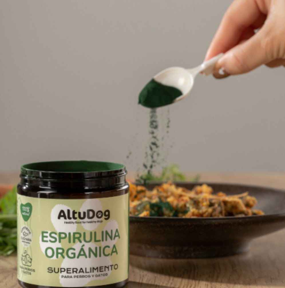 Espirulina BIO, 100g para perros - Altudog
