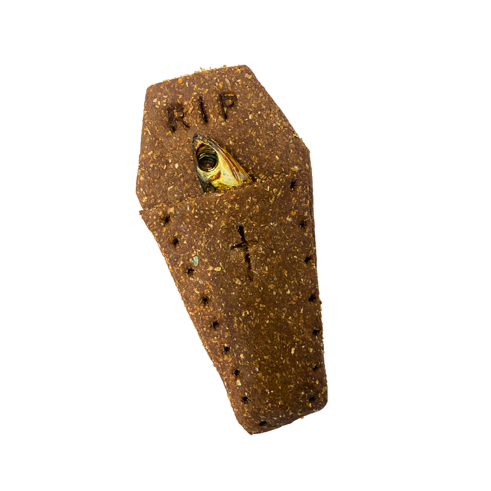Caixa de Halloween - Caixa de 6 biscoitos para cães - WANIYANPI
