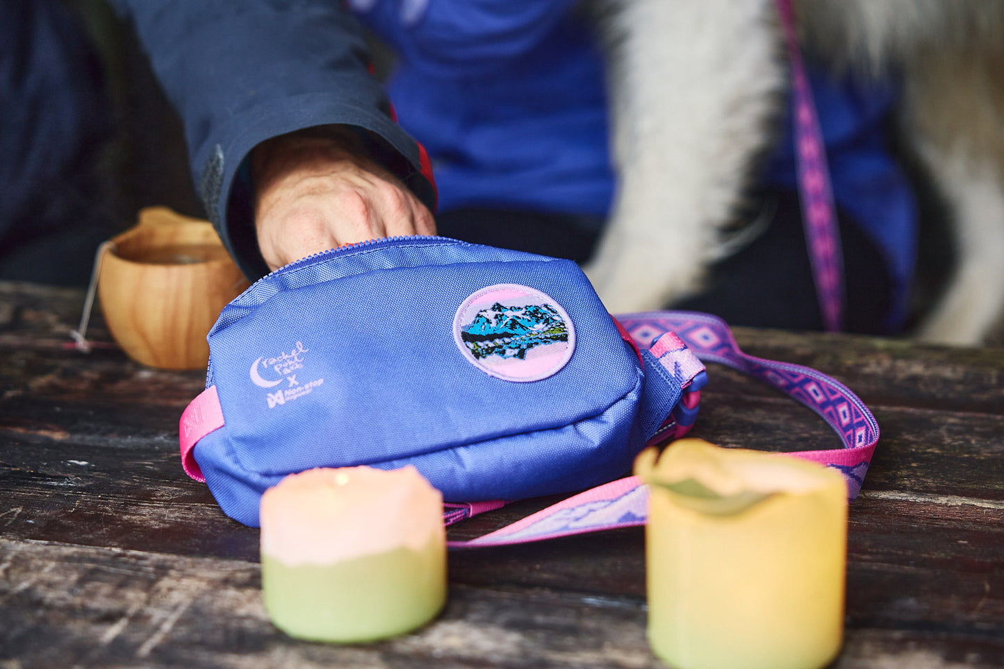 Riñonera Trail quest fanny pack Rachel Pohl edition - Non-Stop Dogwear