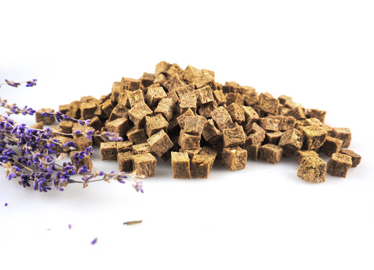 Petiscos de Carne de Coelho com Ervas Relaxantes - 100g