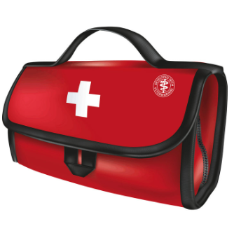 First aid kit for dogs and cats