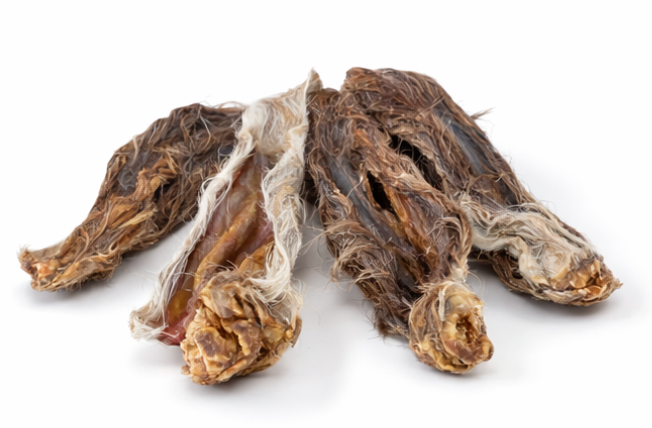 Orejas de cordero con pelo - 100g