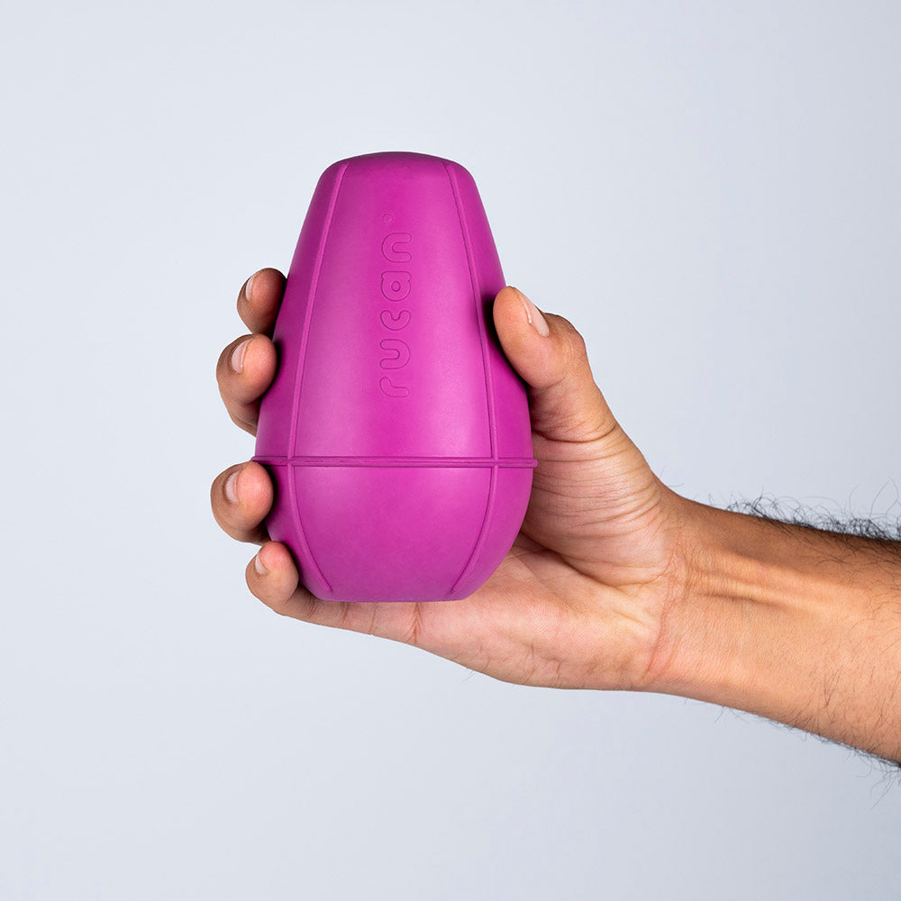 RUCAN | Grande Cónico Roxo | Brinquedo Recarregável