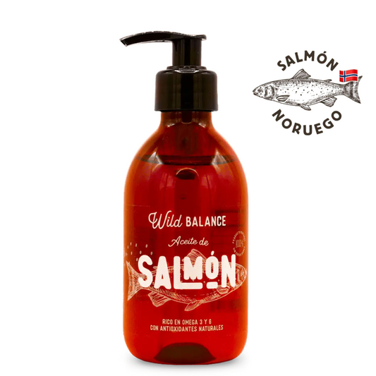 Aceite natural de salmón noruego - Wild Balance