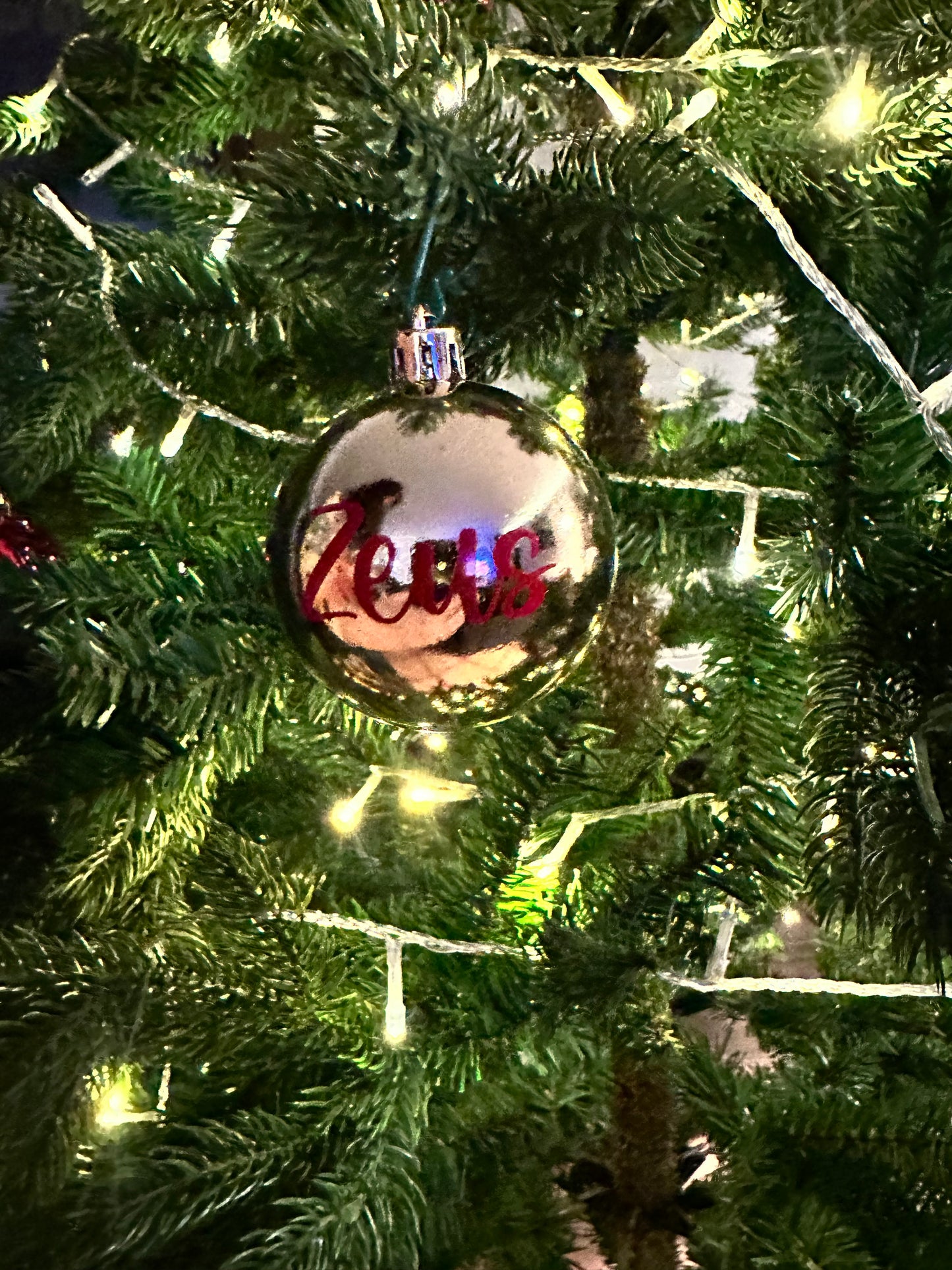 Personalized Christmas ball