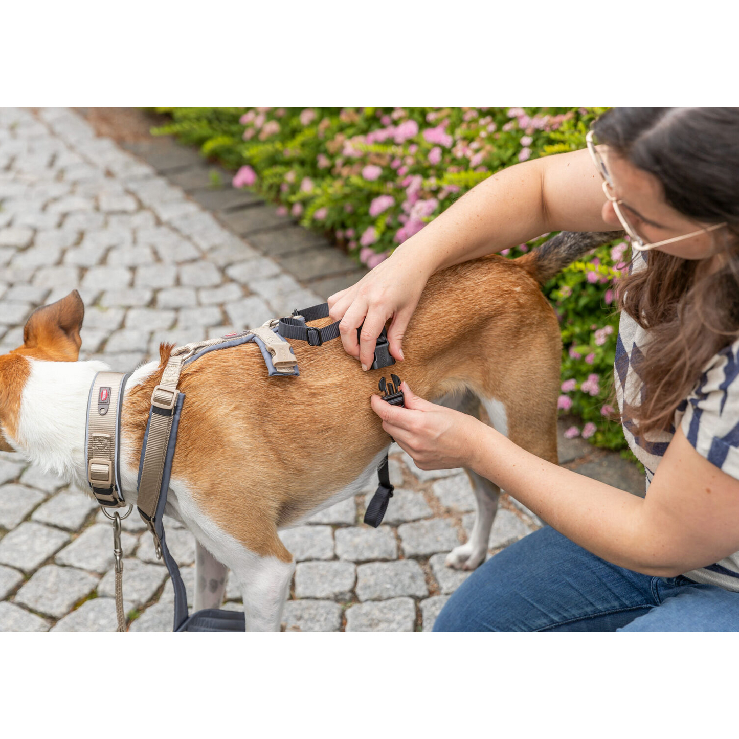 Adaptador - Transforma quase qualquer arnês num arnês à prova de fugas - Trixie (especial para cães fugitivos)