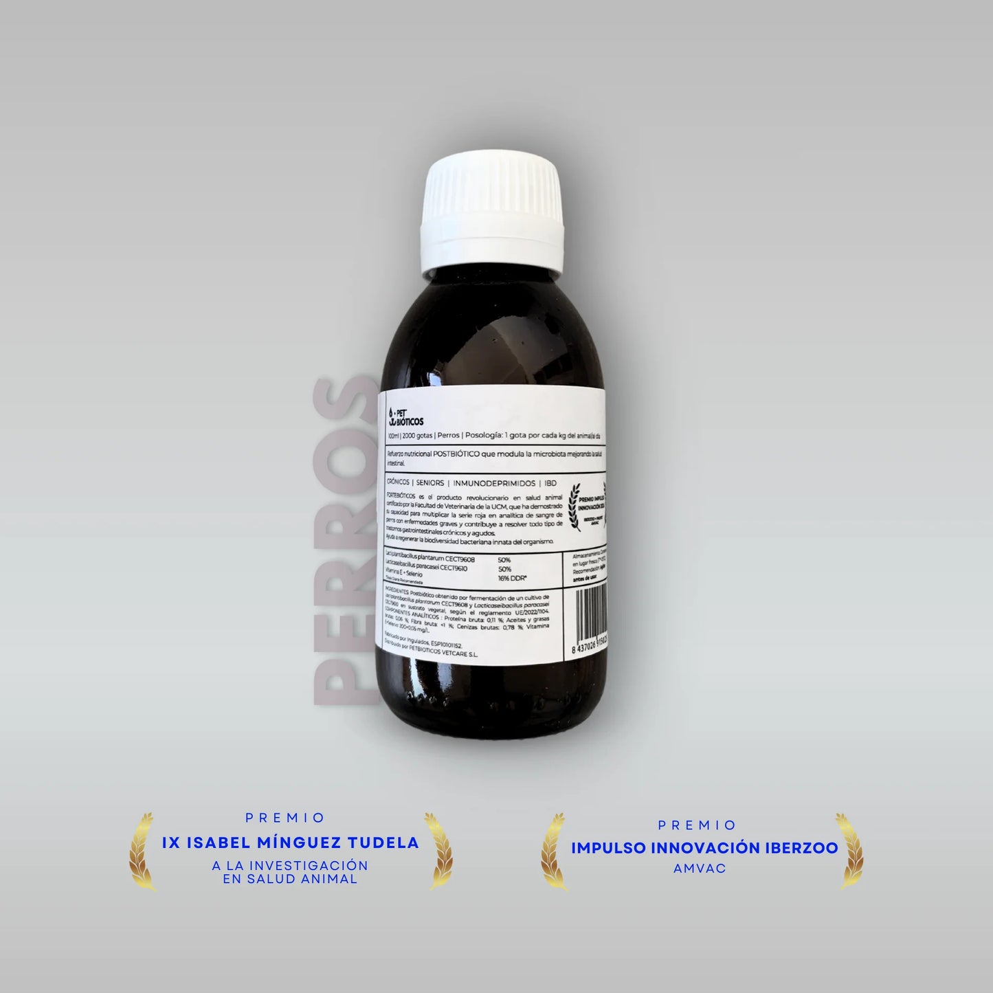 FORTEBIÓTICOS 2000 Gotas | 100ml para Perros | PETBIOTICOS