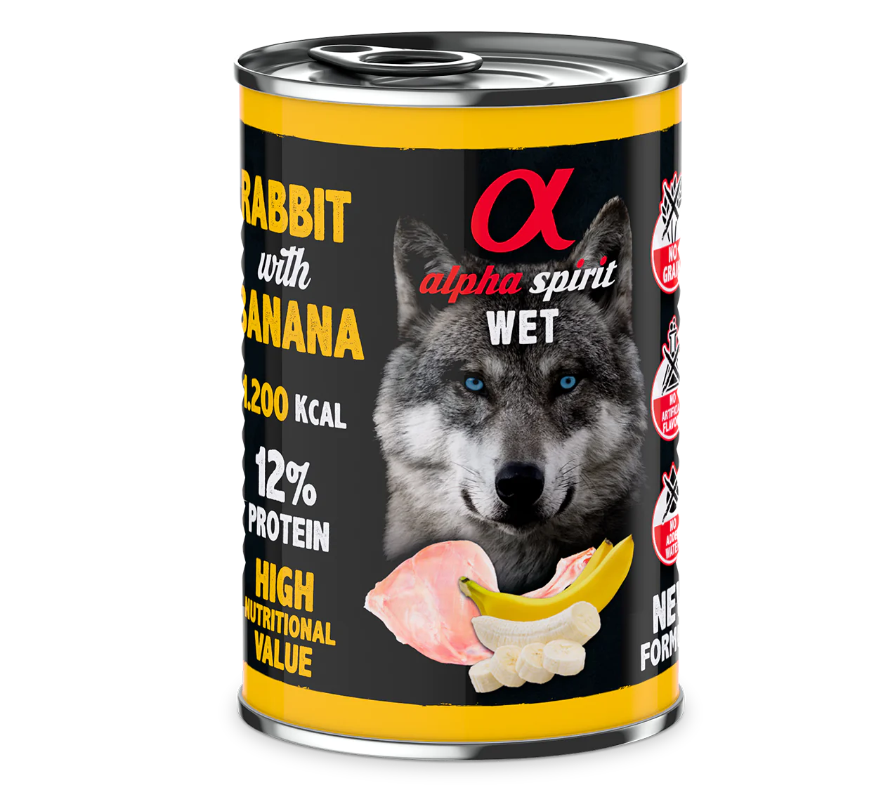 Alpha Spirit: Coelho com Banana 🍖 🍌