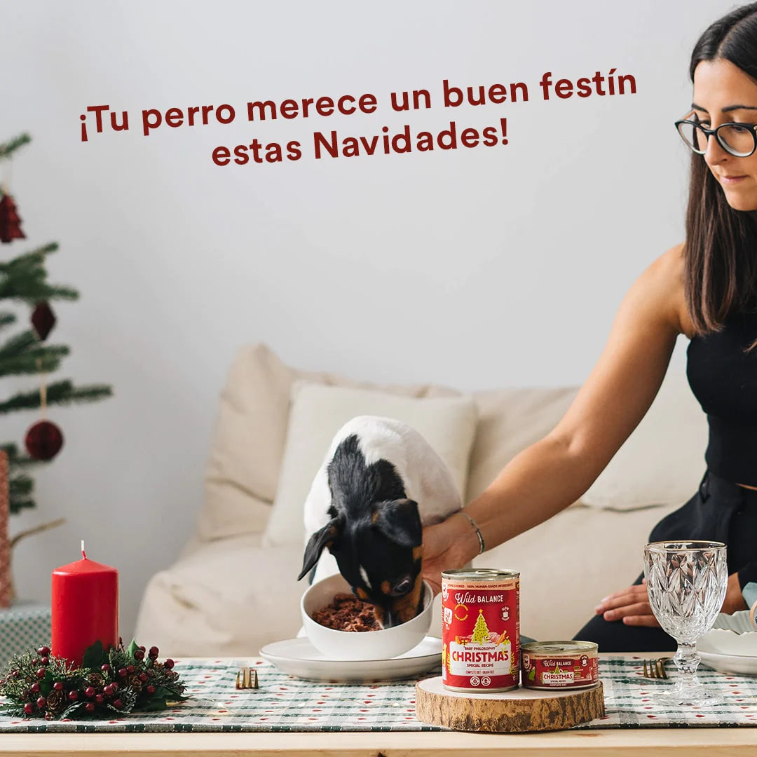 Lata de Comida Cocinada - Receta de Navidad de Wild Balance