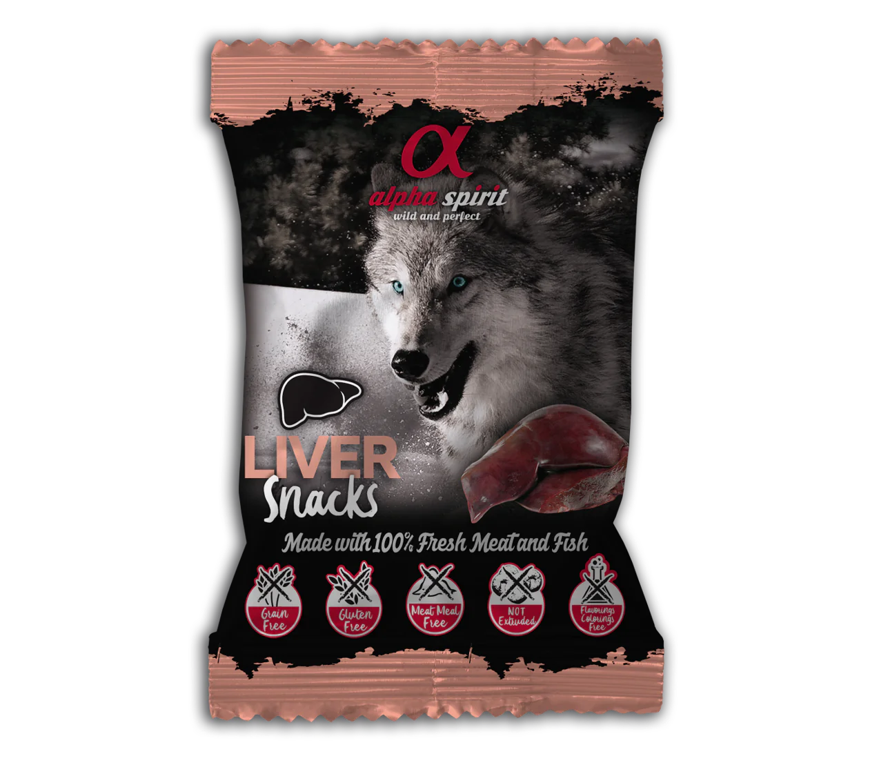 Snacks de hígado Alpha Spirit