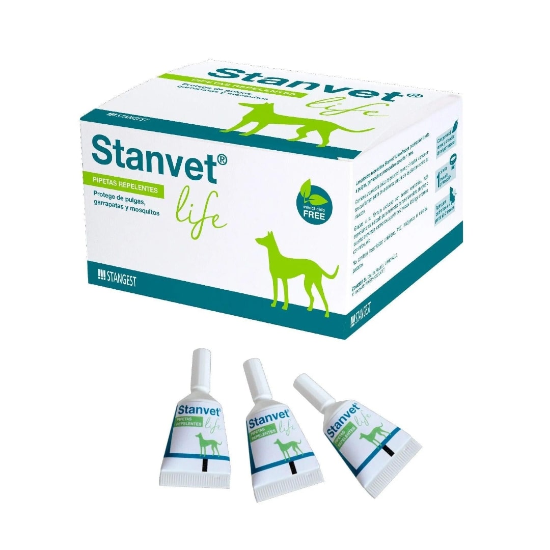 Pipetas Stanvet Life para perros y gatos