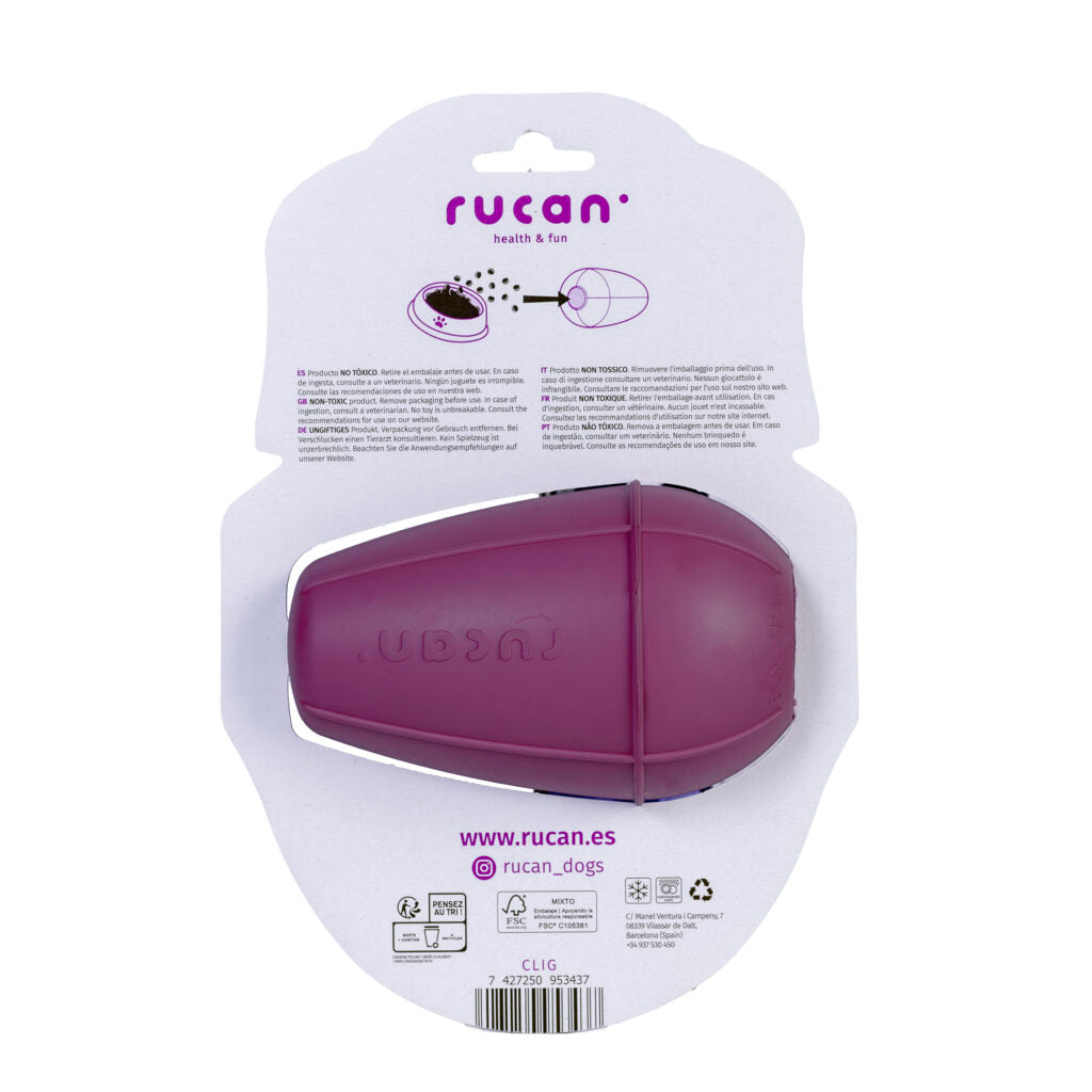 RUCAN | Grande Cónico Roxo | Brinquedo Recarregável