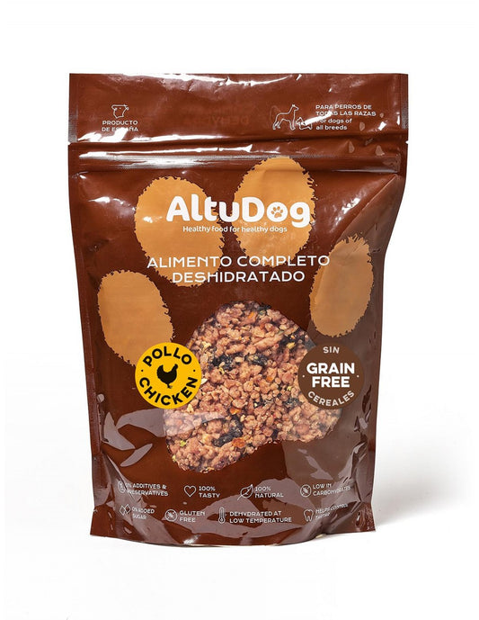 Menu Frango Sem Grão - ALTUDOG Alimentos Desidratados