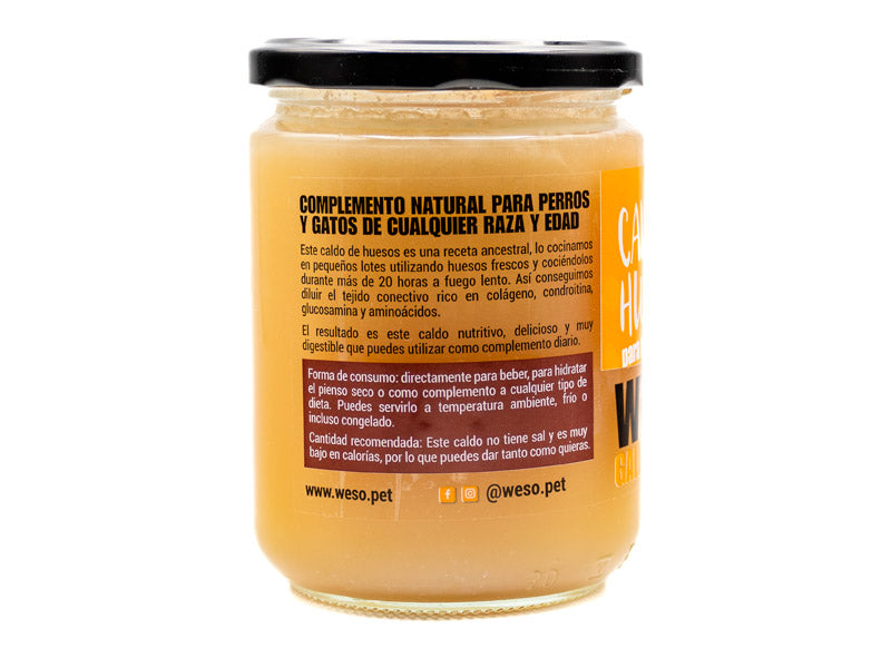 Caldo de huesos de gallina - 400ml - WESO