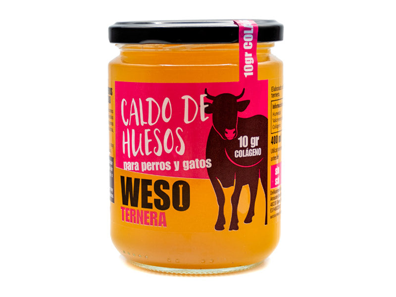 Caldo de huesos de ternera - 400ml - WESO