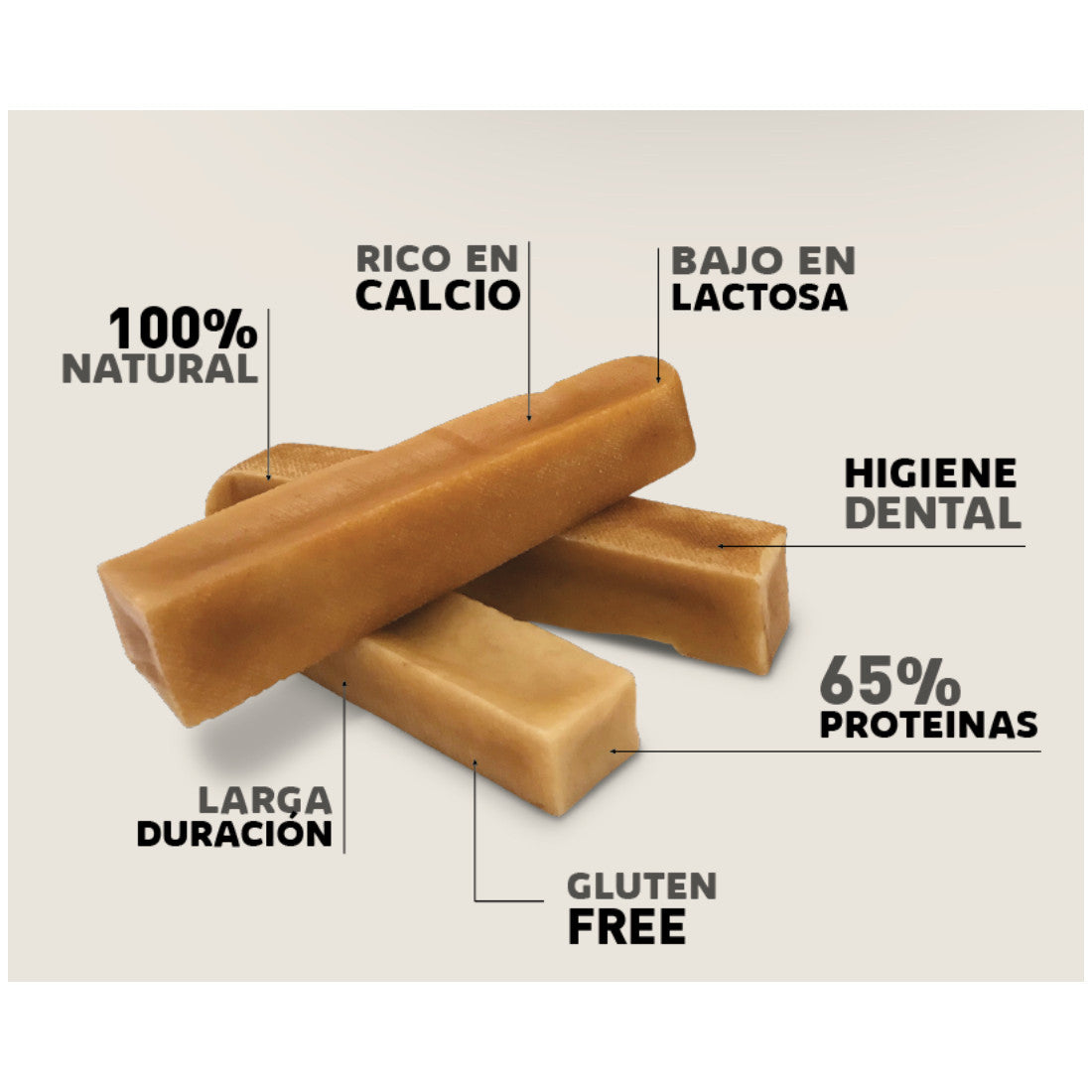 Churpi con Coco - Mordedor Natural Leche del Himalaya