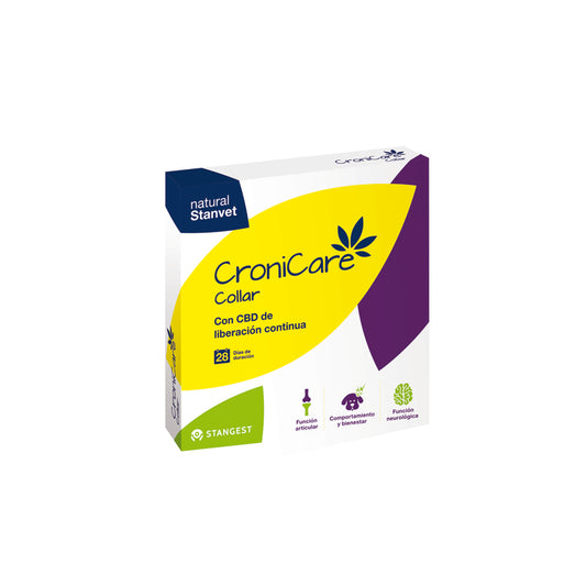 Coleira Cronicare CBD Stanvet para cães e gatos