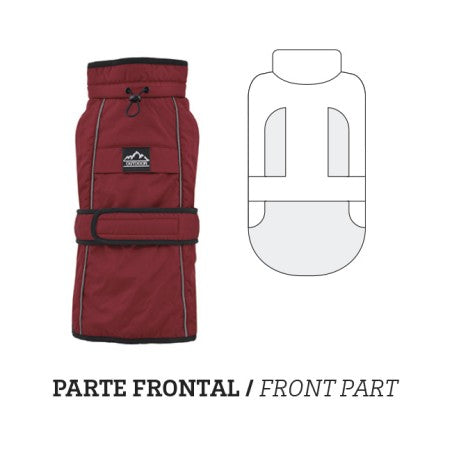 Impermeable con forro polar