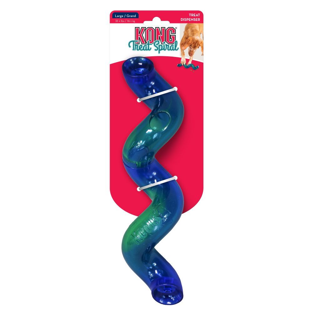 KONG Spiral: Dispensador de guloseimas