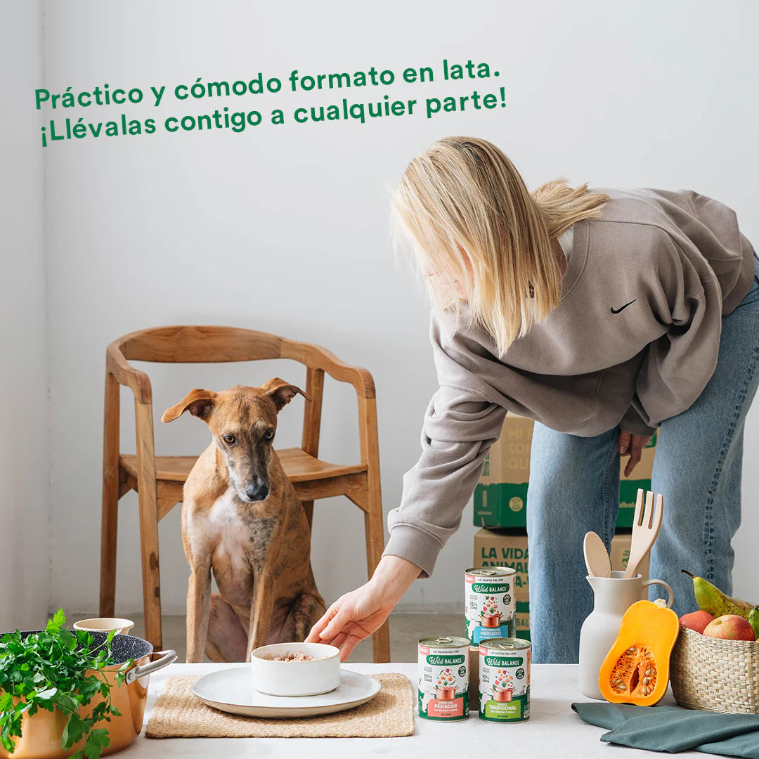 Lata de Ternera, Pollo y Cerdo – Ragut Tradicional - Wild Balance