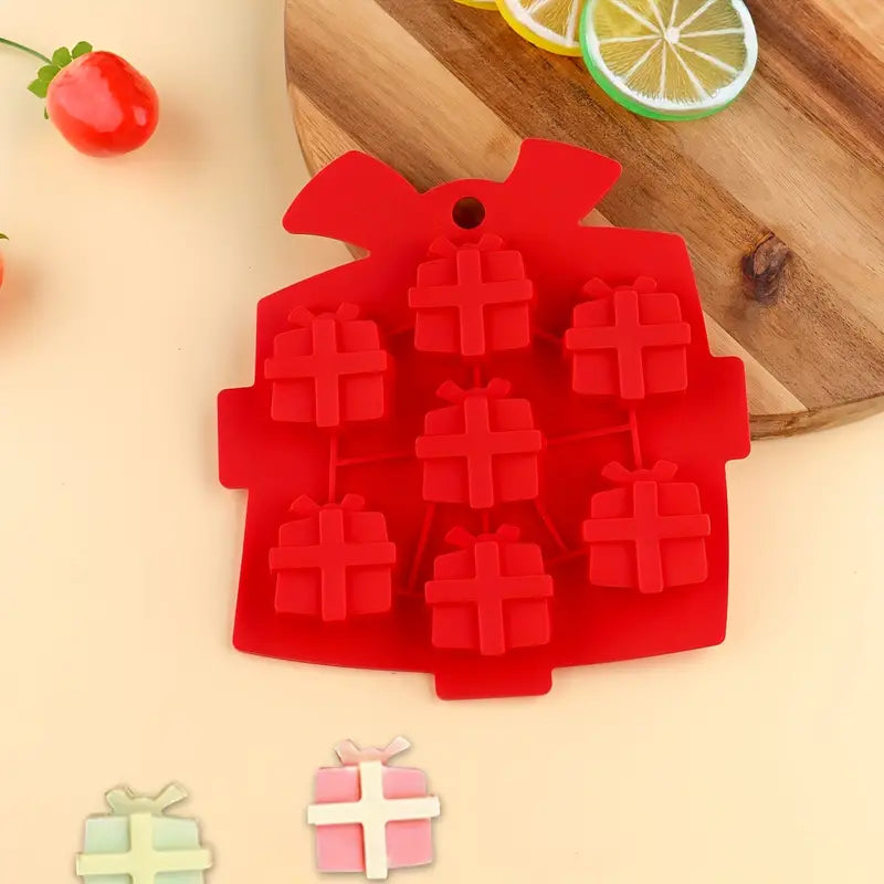 Formas de gelo de Natal
