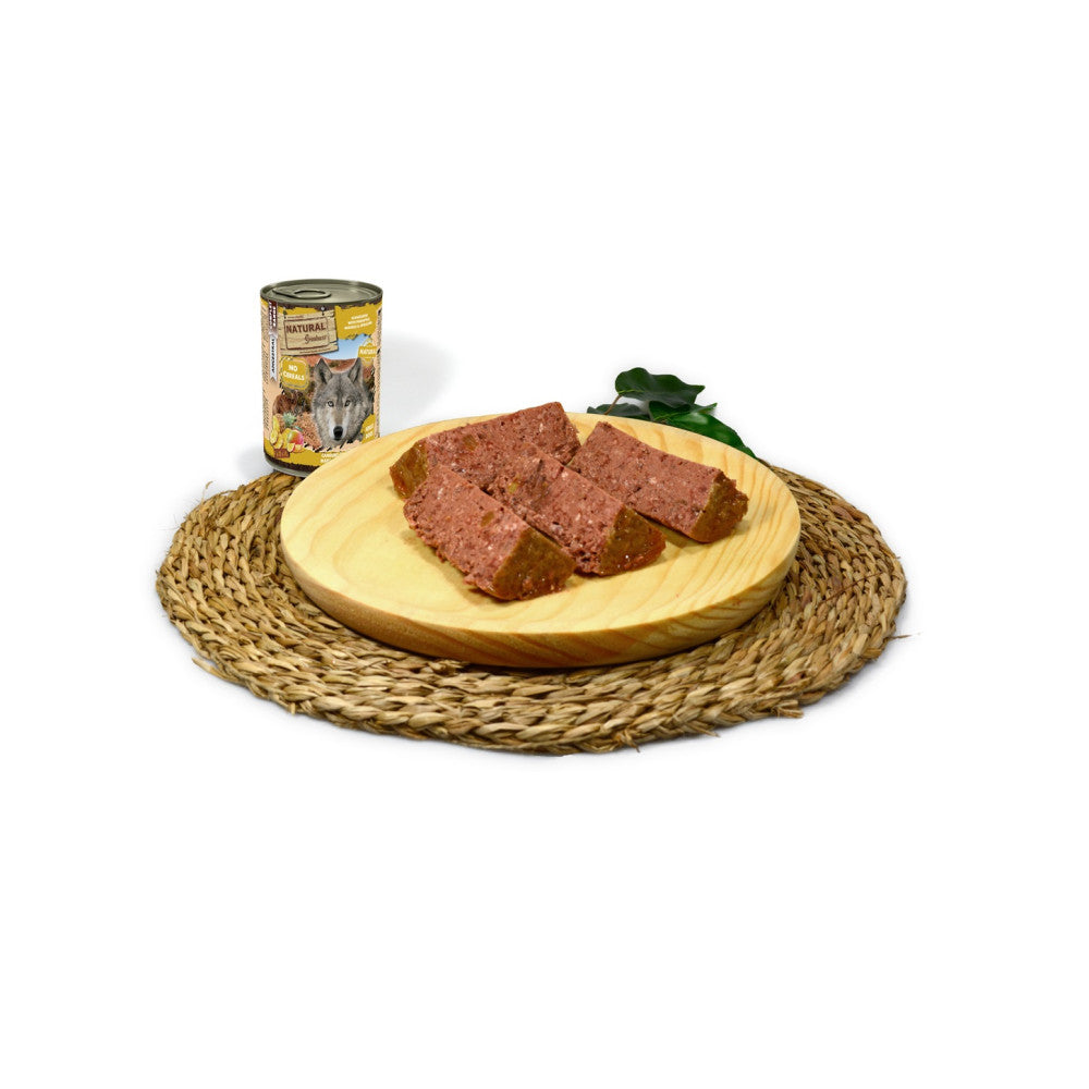 Lata de Canguro con Piña y Espirulina para Perro (exótica) | 400gr | Natural Greatness