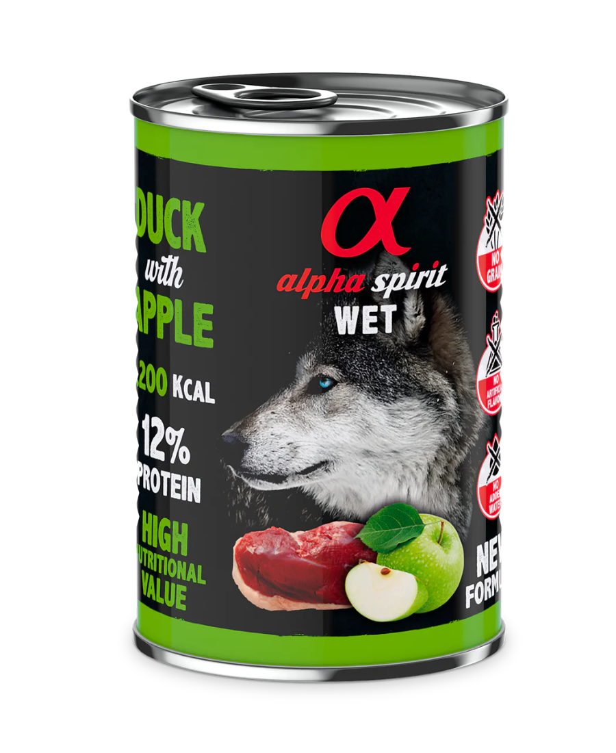 Alpha Spirit: Pato con manzana verde 🦆🍏