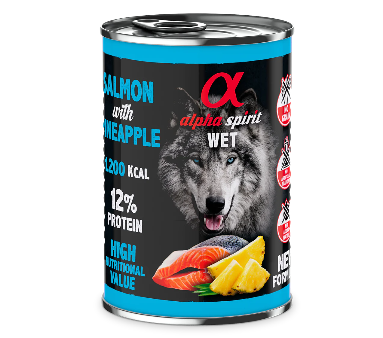 Alpha Spirit: Salmão com ananás 🐟🍍