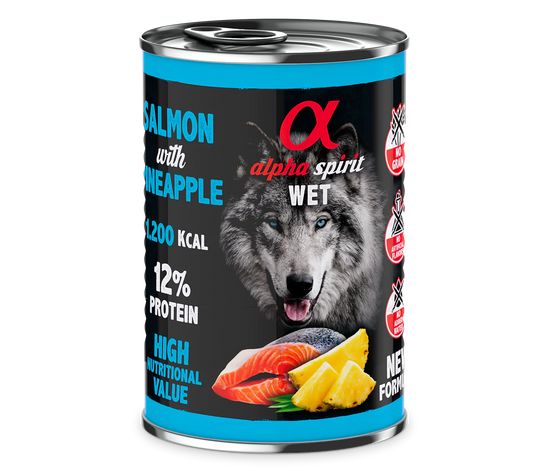 Alpha Spirit: Salmão com ananás 🐟🍍