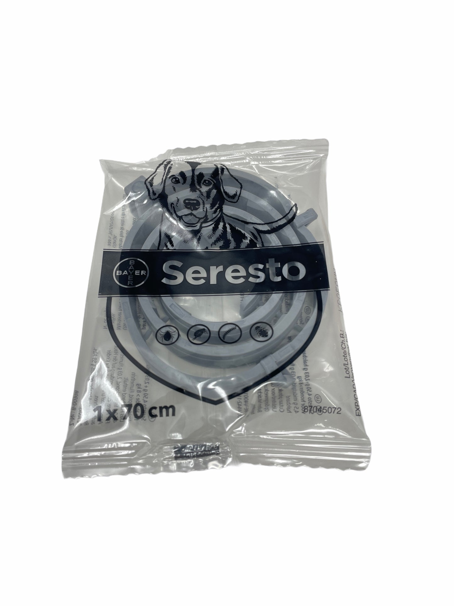 Seresto Razas grandes (>8kg) - Sin lata, envase clínico
