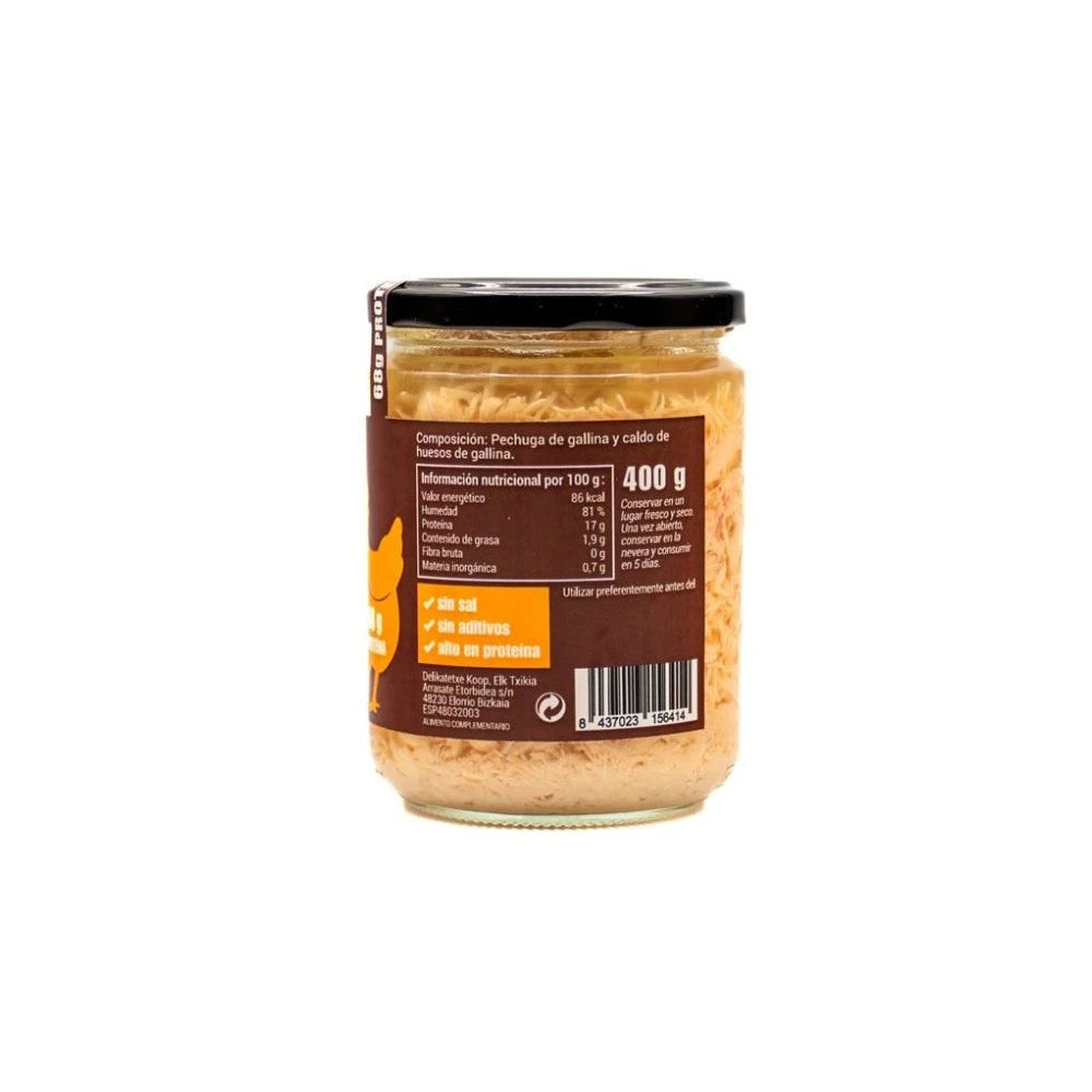 Peito de Frango em Caldo de Osso - 400g - WESO