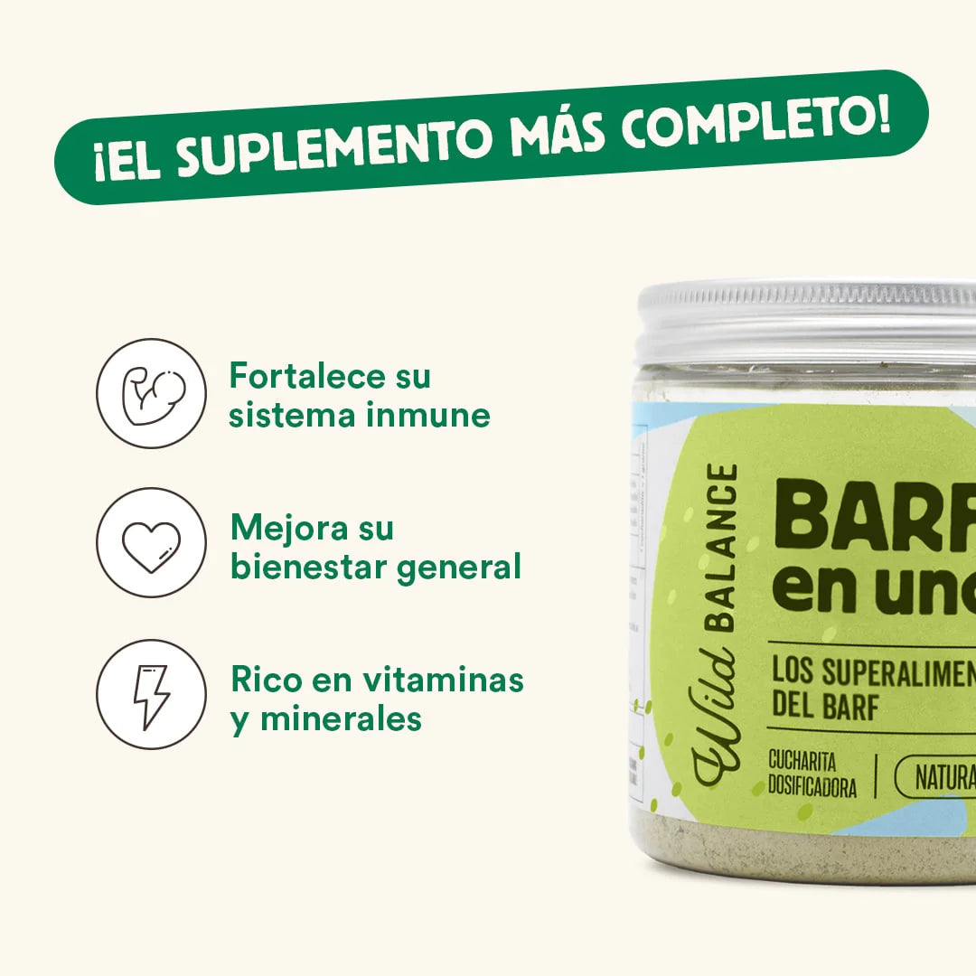 BARF IN ONE - O suplemento essencial na sua dieta - Wild Balance