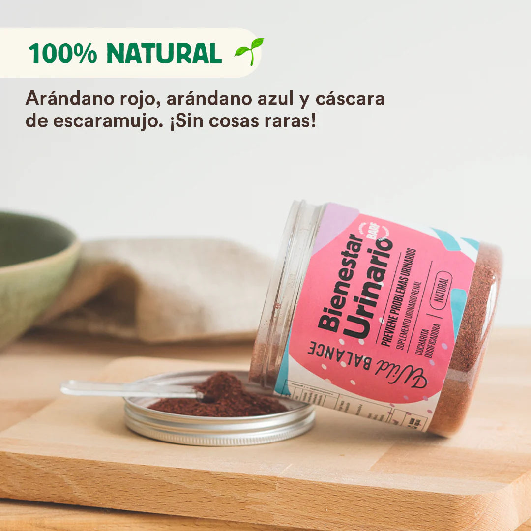 BIENESTAR URINARIO Suplemento para prevenir las infecciones de orina - Wild Balance