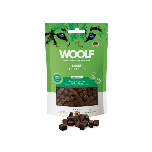 Snacks semihúmedos Woolf - Cordero - Snacks Para Perros