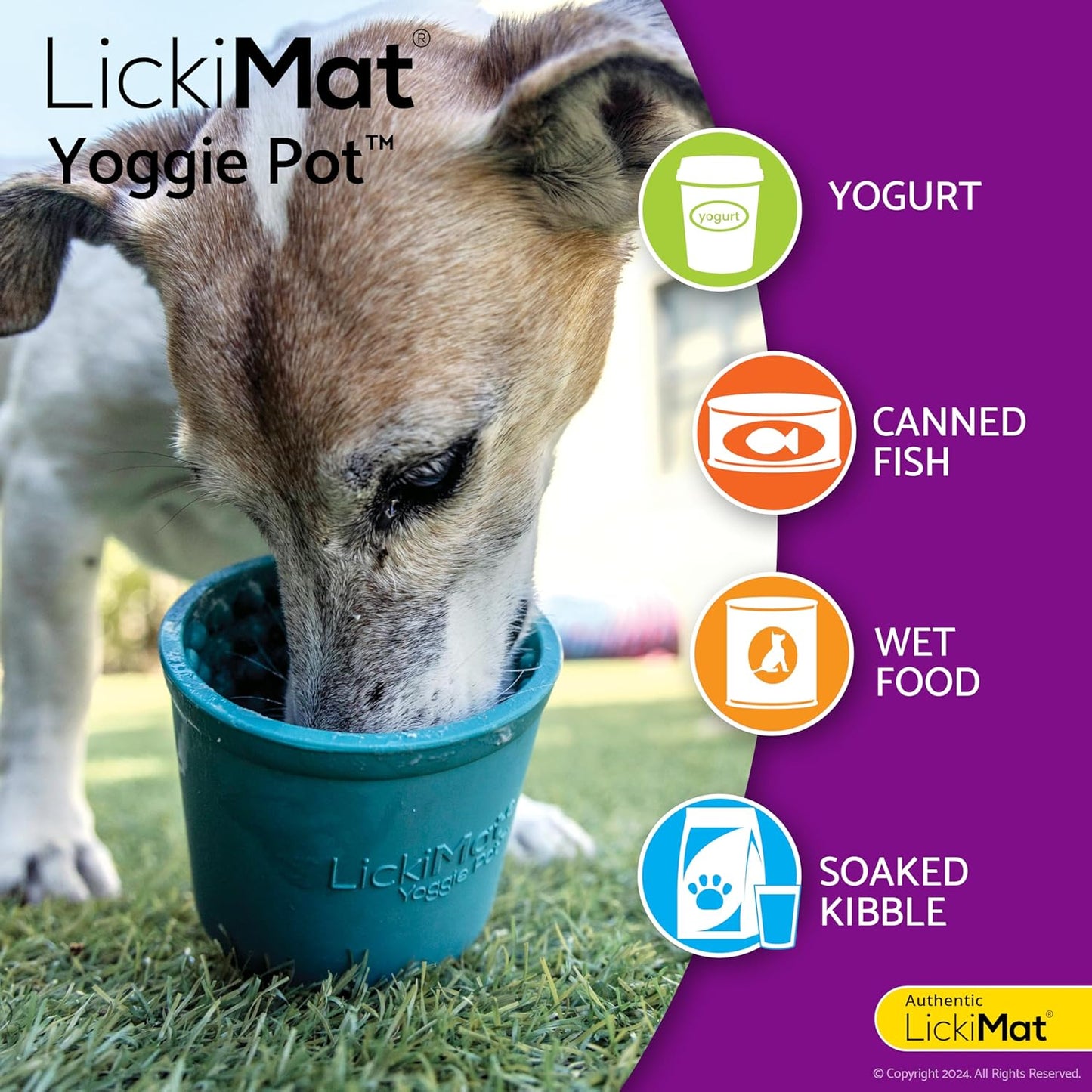 Pote de iogurte LickiMat