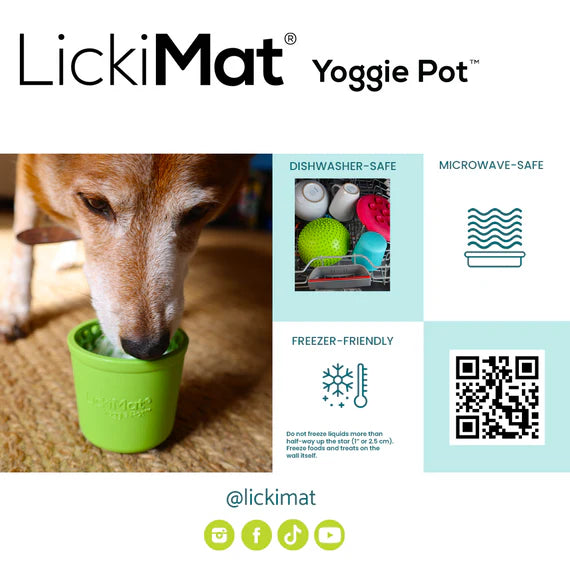 Pote de iogurte LickiMat