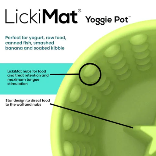 Pote de iogurte LickiMat