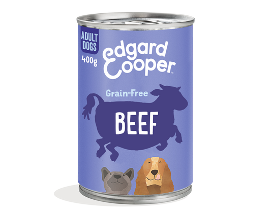 Edgard Cooper |  Ternera con Zanahorias y Brócoli | Lata 400g