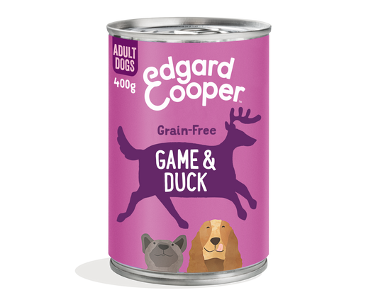 Edgard Cooper |  Venado y Pato | Lata para Perros 400g