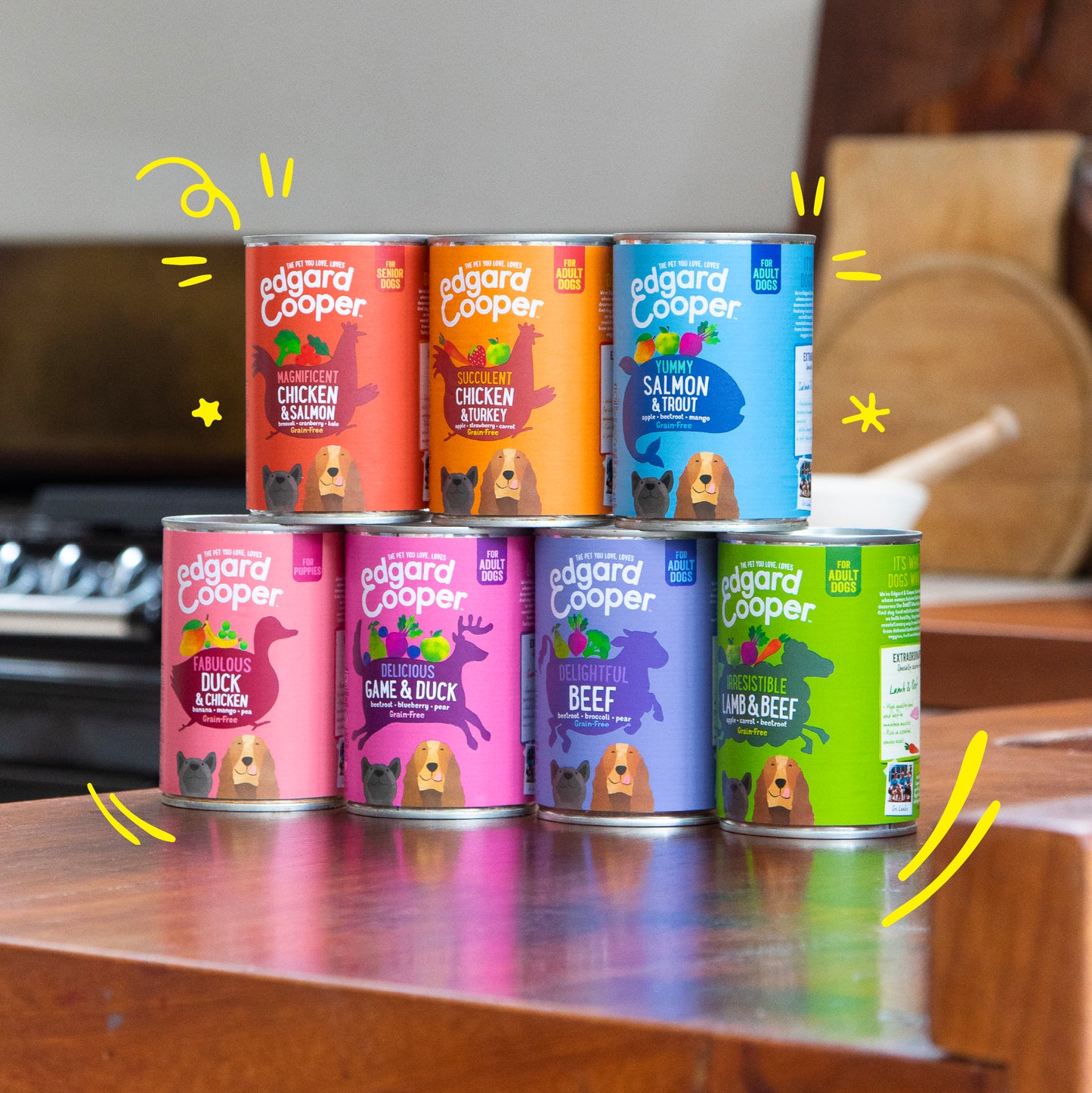 Edgard Cooper |  Venado y Pato | Lata para Perros 400g